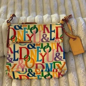 Dooney & Bourke Multicolor Letter Crossbody Bag